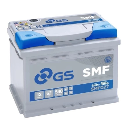 GS Batteri 12V SMF027 62Ah
