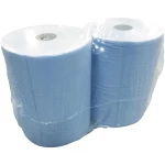 Industripapir 2-lags blå 38cm × 380m