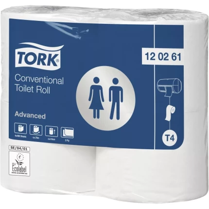 Tork toiletpapir Advanced T4 68,3mtr, 6×4 rl