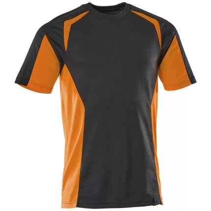 Accelerate Safe T-shirt m.marine/hi-vis orange