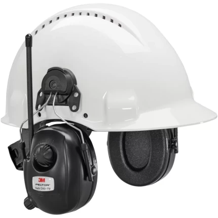 Peltor høreværn HRXD7P3E-01 m/DAB+ FM-radio, hjelm