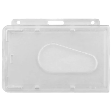 Kortholder i klar plast 86×54 mm f/Key-Bak