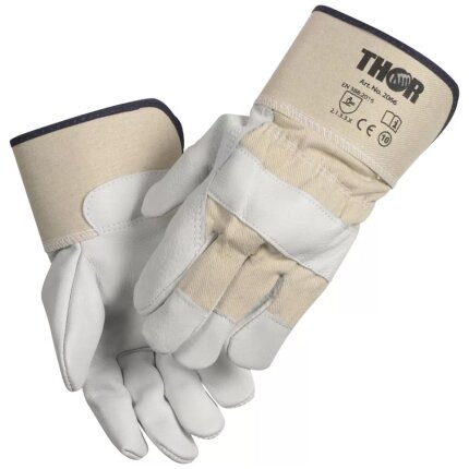 Thor Chemical sorte PVC-handsker 32cm 7010