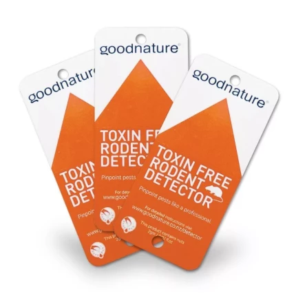 Goodnature Gnaverdetektorkort 3 stk – til fælde