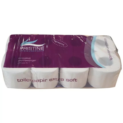 Pristine toiletpapir EkstraSoft 2-lags, 12×8rl