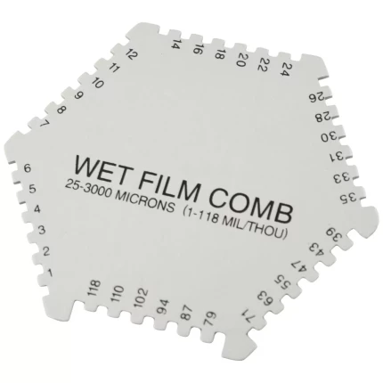 Vådfilmskam (Lak-/coatingmåler 25-3000µ)