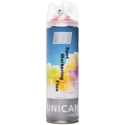 Unican vej- og markeringsspray Spot fluo 500 ml