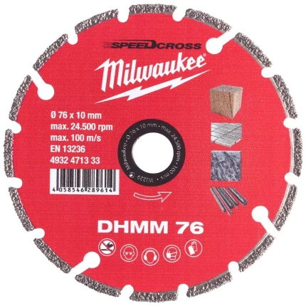 Diamantskæreskive DHMM 76mm