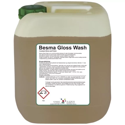 Besma Gloss Wash let alkalisk autoshampoo
