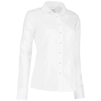 Business-skjorte Royal Oxford dame modern hvid