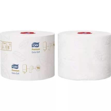 Tork toiletpapir Premium T6 x-soft 70 mtr, 27 rl