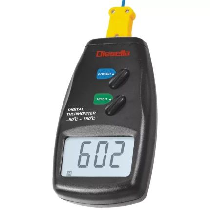 Digital-termometer m/2 følere, -50° – +750°C