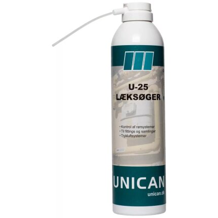 Unican U-25 lækagesøger spray 400ml