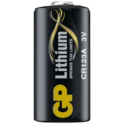 Lithium-fotobatteri CR 123A/123A 3V