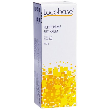 Locobase fedtcreme t/tør hud, 100 g