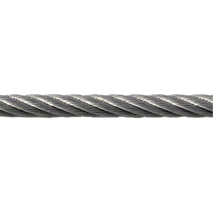 PVC forhudet stålwire kst. 1×19 1,3-2,3 mm