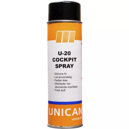 Unican U-20 cockpit spray 500ml