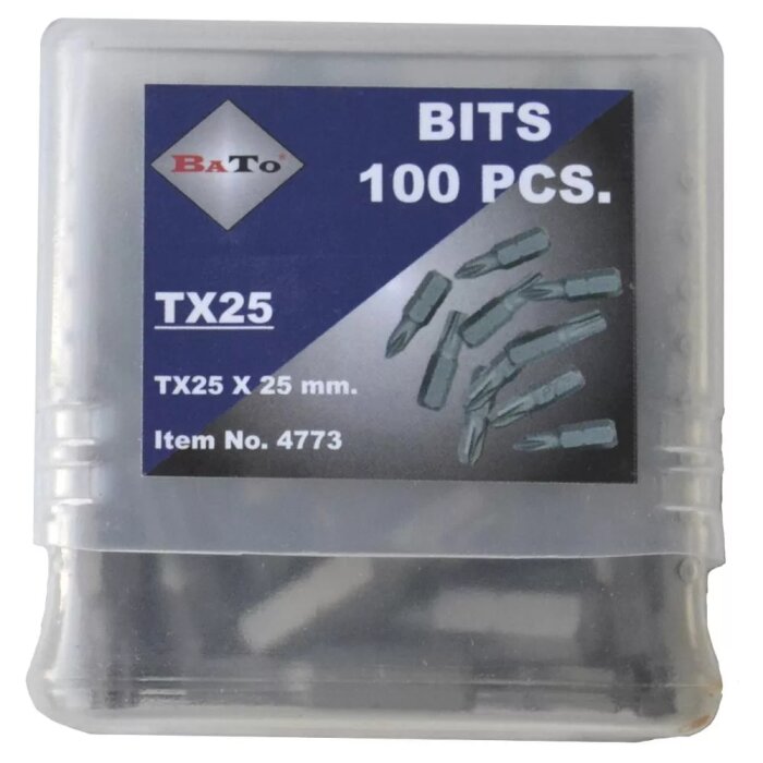 Bits 1/4″ TX10-40 L:25/50/127 mm