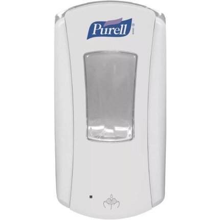 Purell berøringsfri dispenser t/hånddesinf., hvid