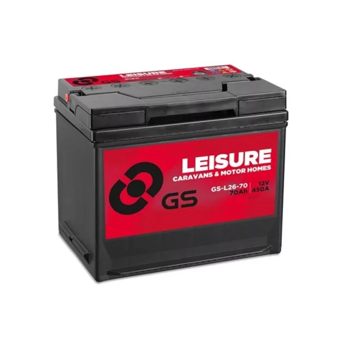 GS Batteri Leisure 12v 80ah – Forbrugsbatteri