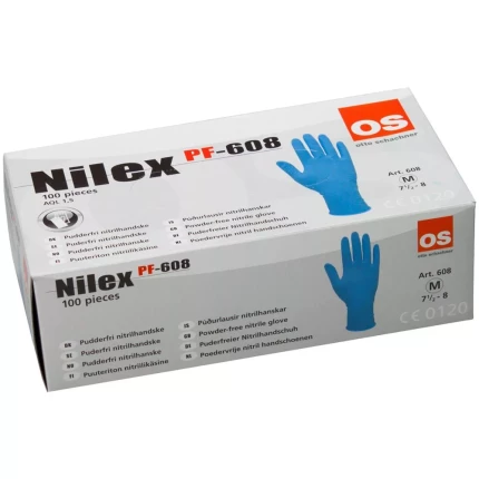 Nilex engangshandske nitril PF 608
