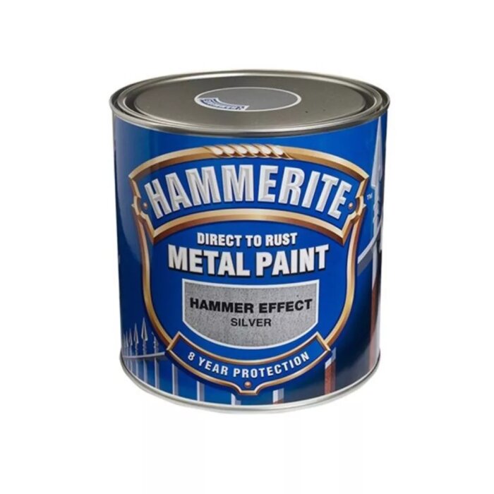 Hammerite metalmaling glat sølv 750ml
