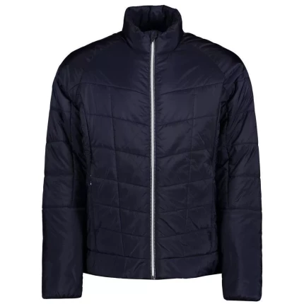 Quiltet letvægts jakke herre navy str. 4XL