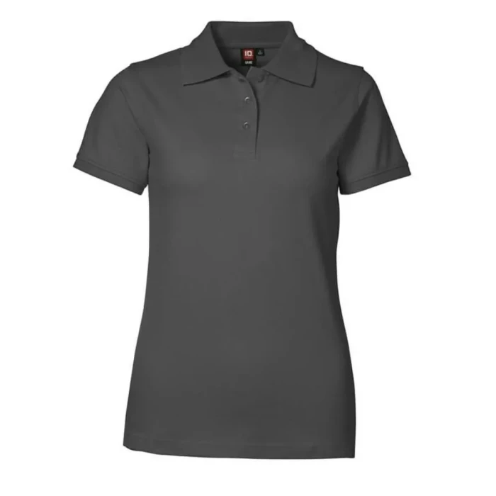 ID Poloshirt Piqué stretch koks Dame – 3XL