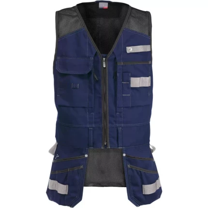 Kansas Gen Y håndværker vest 5905 Mørk marine – XS