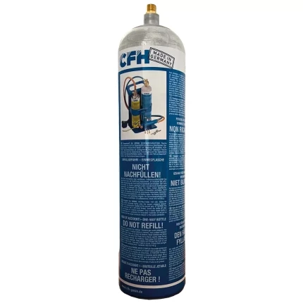 Oxygenflaske t/CFH52500 mini-svejsesæt, 1ltr/130g