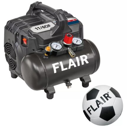Flair 11/6OF kompressor, kampagne inkl. fodbold