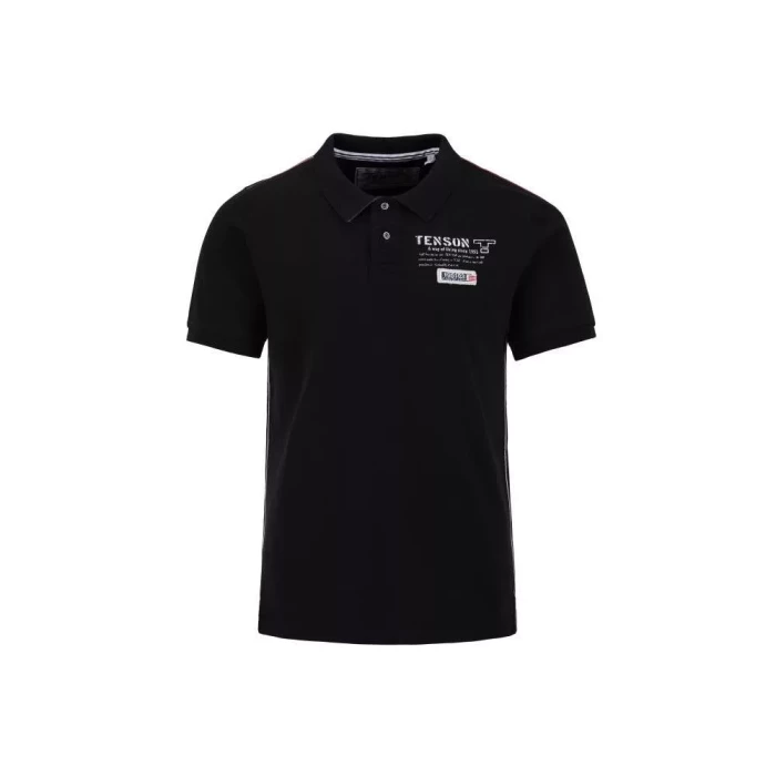 Elon poloshirt sort str. XXL