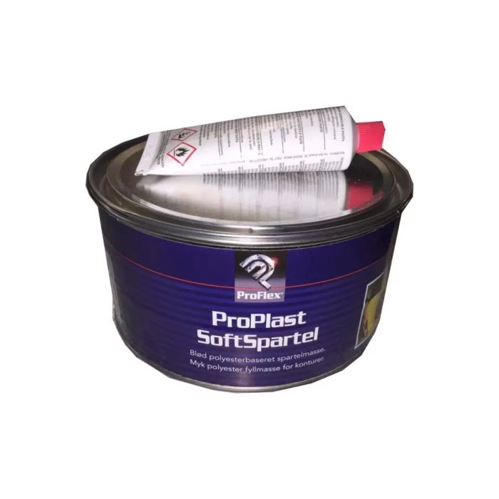 Spartelmasse 1950g Proplast 50g Hærder