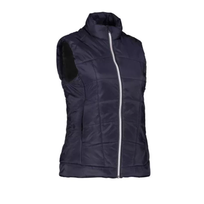 Quiltet letvægts vest dame navy str. XL