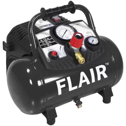 Flair kompressor 15/12 1,5hk 12 ltr oliefri