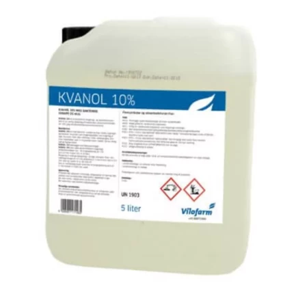 Kvanol Rens 10% – 5 Liter