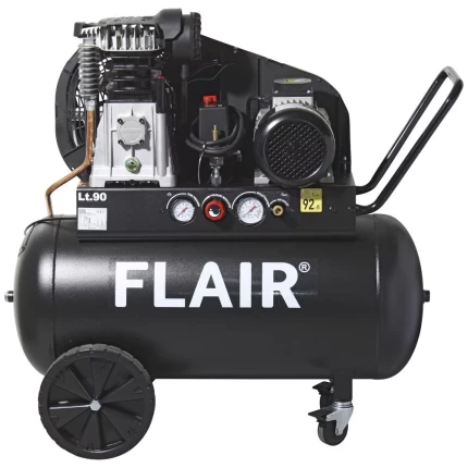 Flair 40/90S kompressor lydsvag 4,0HK 480l/m 400V