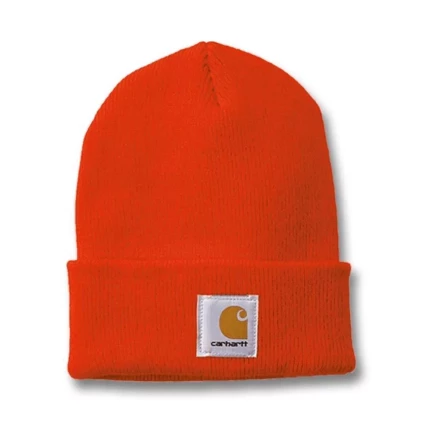 Carhartt Acrylic watch hat orange