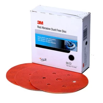 3M 316U RED Disc P40 150mm 50stk