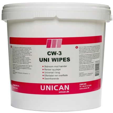 Unican CW-3 uni-wipe serviet 200stk