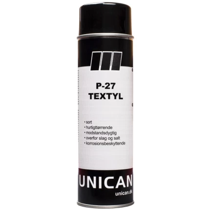 Unican P-27 textyl korrosionsbesk. spray 500ml