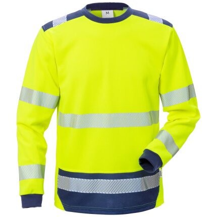 Hi-Vis T-shirt lange ærmer kl. 3