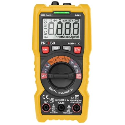 Prexiso PDMX-113C digital multimeter AC/DC 600V