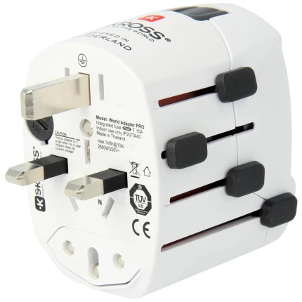 Verdensadapter Pro 6,3A