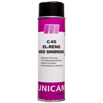 Unican C-65 el-rens m/smøring 500ml