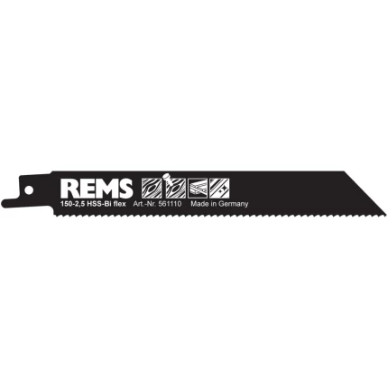 REMS bajonetsavklinge metal kurvet 90-1,4 5/pk