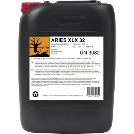 Aries trykluftolie 32, 20 ltr