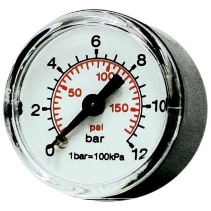 Manometer 1/4″ 0-250 bar