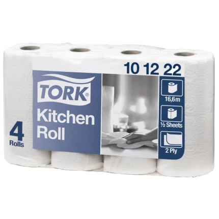 Tork køkkenrulle Plus 2-lags 16,8mtr, 8×4 rl