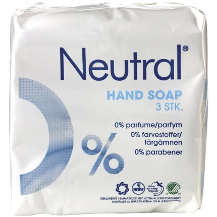 Neutral håndsæbe blok 100g pk/2